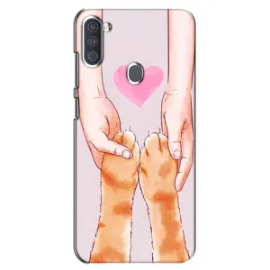 Чохол на Samsung Galaxy A11 (А115) з Котиками (VPrint) (Любовь до котиків)