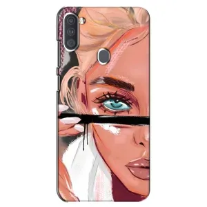 Чохол з друком для Samsung Galaxy A11 (A115) - (Мода) (AlphaPrint) (Макіяж)