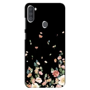 Чохол для Samsung Galaxy A11 (А115) - з принтом (Дизайнерські) (AlphaPrint) (Маленькі квіти)