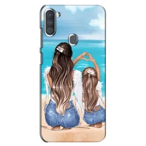 Чохол з друком для Samsung Galaxy A11 (A115) - (Мама з дитинкою) (AlphaPrint) (Мама з донькою)