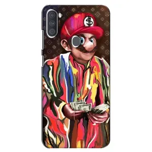 Бренднові Чохли для Samsung Galaxy A11 (A115) - (PREMIUMPrint) (Mario LV)