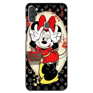 Чохол Disney Mouse Samsung Galaxy A11 (A115) (PREMIUMPrint) (Мінні peace)