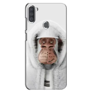 Чехлы с Обезьянами NFT для Samsung Galaxy A11 (A115) (AlphaPrint) (обезьяна NFT в тату)