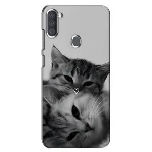 Чохол з малюнком кіт на Samsung Galaxy A11 (A115) (Пара котів)