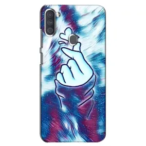Чехол с принтом «Радужное сердце» для Samsung Galaxy A11 (A115)