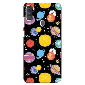 Космічні Чохли для Samsung Galaxy A11 (А115) (VPrint) (Намальовані планети)