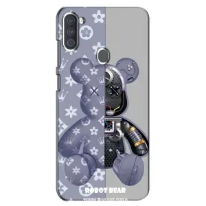 Круті Чохли Луі Віттон для Samsung Galaxy A11 (A115) (AlphaPrint) (Робот Медведик)