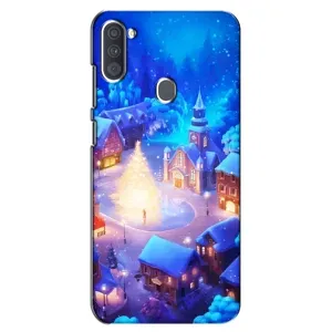 Різдвяні Чохли для Samsung Galaxy A11 (A115) (VPrint) (Різдвяне місто)