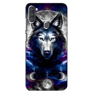 Захисні чохли для Samsung Galaxy A11 (А115) (AlphaPrint) (ХІТ продаж) ВОВК (Вовк)