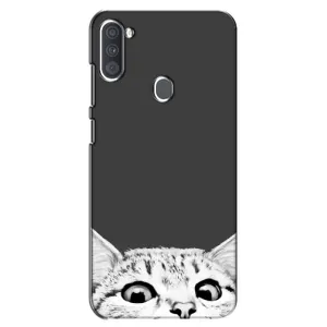 Чохол на Samsung Galaxy A11 (А115) з Котиками (VPrint) (Виглядає котик)