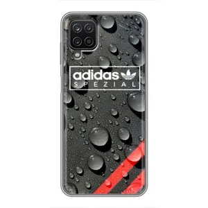 Чохли Адидас для Samsung Galaxy A12 (AlphaPrint) (Адидас прінт)