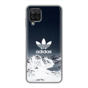 Чохли Адидас для Samsung Galaxy A12 (AlphaPrint) (Адідас в горах)