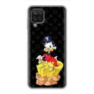 Чехли для Samsung Galaxy A12 - Скрудж МакДак Louis Vuitton (PREMIUMPrint) (Богатство Макдака)