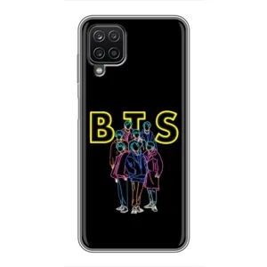 Чохли BTS для Samsung Galaxy A12 (AlphaPrint)