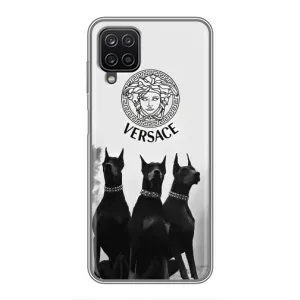 Чохли VERSACE для Самсунг Галаксі А12 (PREMIUMPrint) (Доберман Версаче)