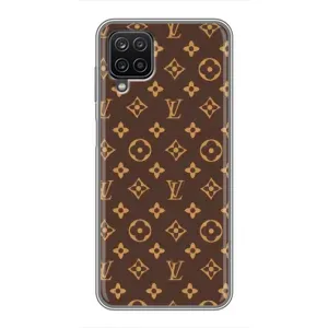 Чохли Луі Вітон для Samsung Galaxy A12 (AlphaPrint - LOUIS VUITTON) (фон LOUIS VUITTON)