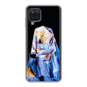 Чохли з футболістом Ерлінг Холанд для Samsung Galaxy A12 (AlphaPrint) (футболіст Холанн)