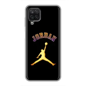Чохли для Samsung Galaxy A12 - з картинкою JORDAN (AlphaPrint) (Jordan Gold)