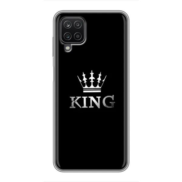 Чохол з принтом «KING» для Samsung Galaxy A12