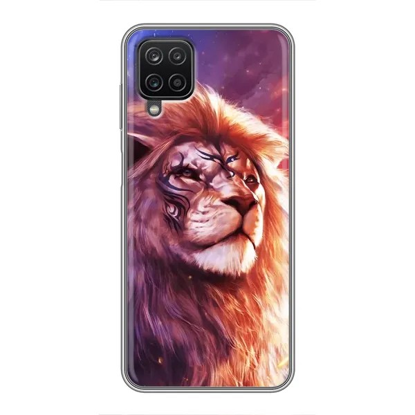 Чехол с принтом «Красочный Лев» для Samsung Galaxy A12