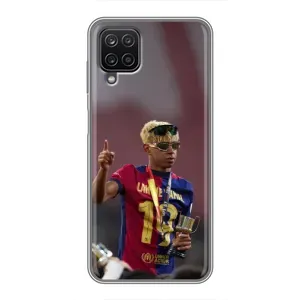Чохол з футболістом Ламін Ямаль Samsung Galaxy A12 (Lamine Yamal)
