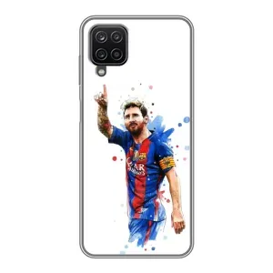 Чехлы Месси для Samsung Galaxy A12 (AlphaPrint) (Лео Месси)