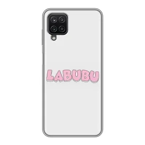 Чохол з Лабубу на Samsung Galaxy A12 (Лого Лабубу)