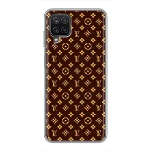 Чохли Луі Вітон для Samsung Galaxy A12 (AlphaPrint - LOUIS VUITTON) (лого LOUIS VUITTON)