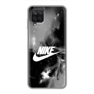 Чохол для Samsung Galaxy A12 - з принтом Найк (AlphaPrint) (Лого Найк)