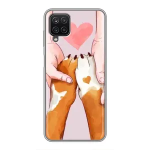 Чохли з собаками для Samsung Galaxy A12 (VPrint) (Любовь до собак)
