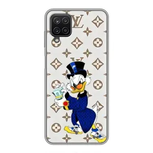 Чехли для Samsung Galaxy A12 - Скрудж МакДак Louis Vuitton (PREMIUMPrint) (Макдак на стилі)