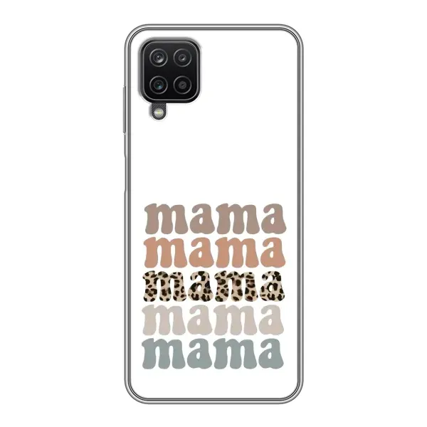 Чохол з принтом «Текстовий колаж мама» для Samsung Galaxy A12 Чохол з принтом «Текстовий колаж мама» для Samsung Galaxy A12