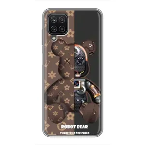 Круті Чохли Луі Віттон для Samsung Galaxy A12 (AlphaPrint) (Ведмідь Луі Вітон)