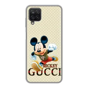 Чохол Disney Mouse Samsung Galaxy A12 (PREMIUMPrint) (Mikki Gucci)