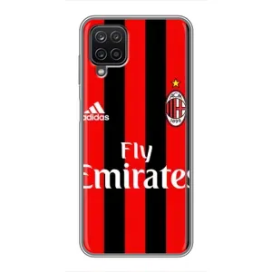 Чехлы для Samsung Galaxy A12 (VPrint) - Футбольные клубы (Milan)
