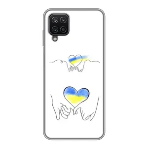 Чохол для Патріота України Samsung Galaxy A12 - (AlphaPrint) (Мир Україні)