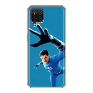 Чехол с принтом Фантастическая четверка для Samsung Galaxy A12 (Мистер Фантастик супергерой)