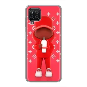Круті Чохли Луі Віттон для Samsung Galaxy A12 (AlphaPrint) (Модний стиль)