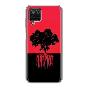 Украинские Чехлы для Samsung Galaxy A12 с картинкой УПА (AlphaPrint) (Патріот)