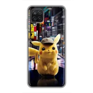 Чохли з крутими принтами для Samsung Galaxy A12 - (PREMIUMPrint) (Пикачу)