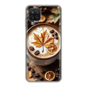 Чохол з унікальним дизайном 'Осінь з кавою' для Samsung Galaxy A12 (Пряна кава)