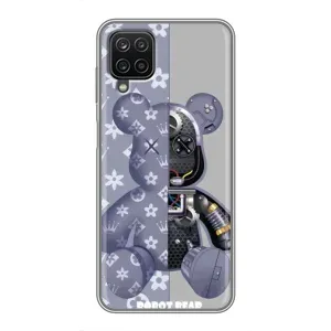 Круті Чохли Луі Віттон для Samsung Galaxy A12 (AlphaPrint) (Робот Медведик)