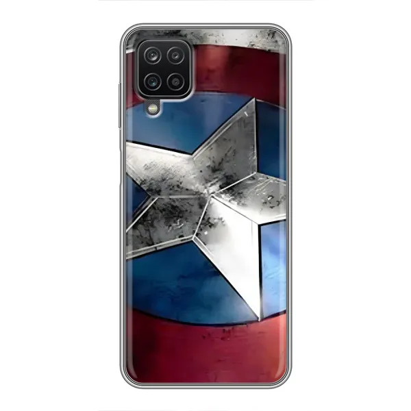 Чохол з принтом «Щит Капітана Америки» для Samsung Galaxy A12 Чохол з принтом «Щит Капітана Америки» для Samsung Galaxy A12
