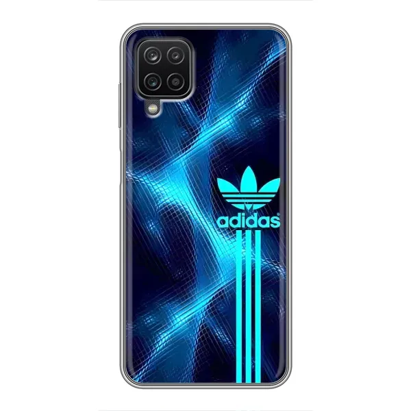 Чохол з принтом «Синій Адідас» для Samsung Galaxy A12