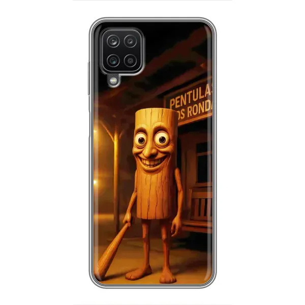 Чохол з принтом «Тунг тунг сахур» для Samsung Galaxy A12 Чохол з принтом «Тунг тунг сахур» для Samsung Galaxy A12