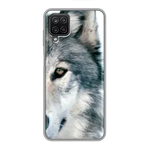 Чохли з картинкою животних Samsung Galaxy A12 (Вовк)