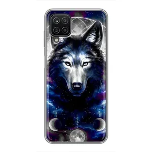 Захисні чохли для Самсунг Галаксі А12 (AlphaPrint) (ХІТ продаж) ВОВК