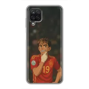 Чохол з футболістом Ламін Ямаль Samsung Galaxy A12 (Ямаль аніме)