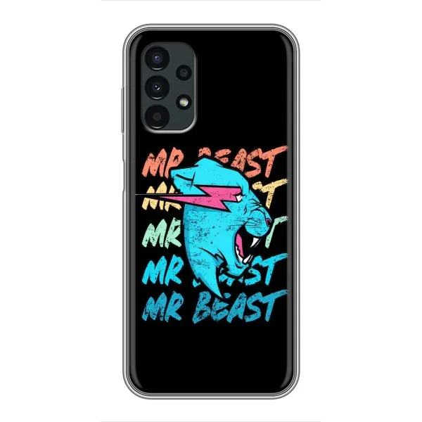 Чехол с принтом «logo Mr beast» для Samsung Galaxy A13 (4G)