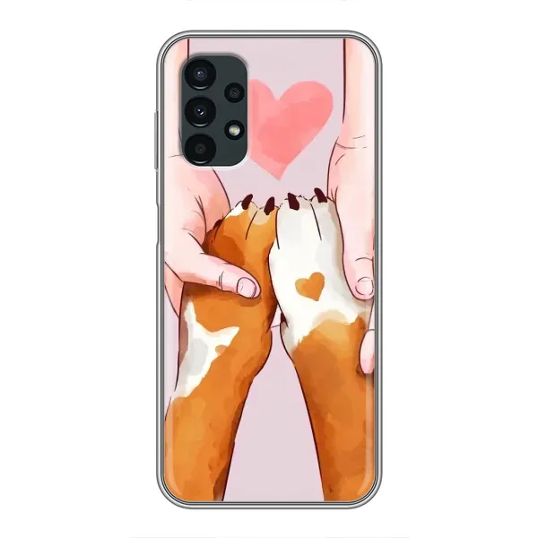 Чехол с принтом «Любовь к собакам» для Samsung Galaxy A13 (4G) Чехол с принтом «Любовь к собакам» для Samsung Galaxy A13 (4G)